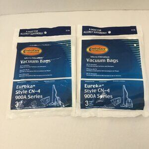 EnviroCare Tech Micro Filtration Vacuum Bags Eureka Style CN-4 900A series 3 bag